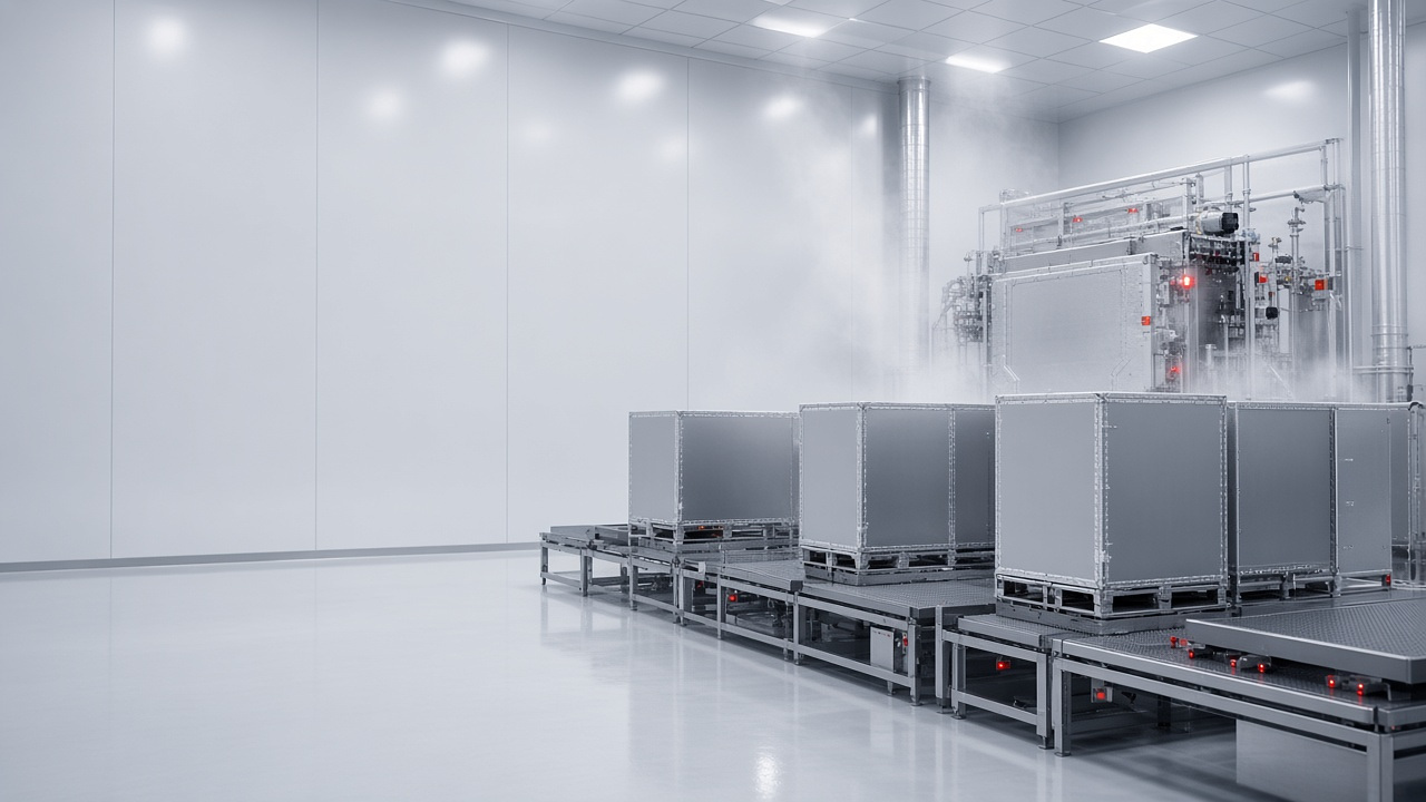 Temperature-controlled handling for pharmaceutical cargo