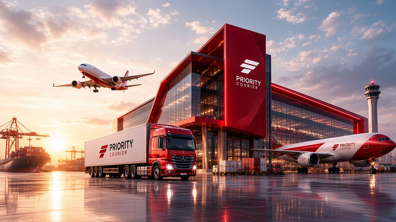 Aircraft and linehaul at a global air gateway