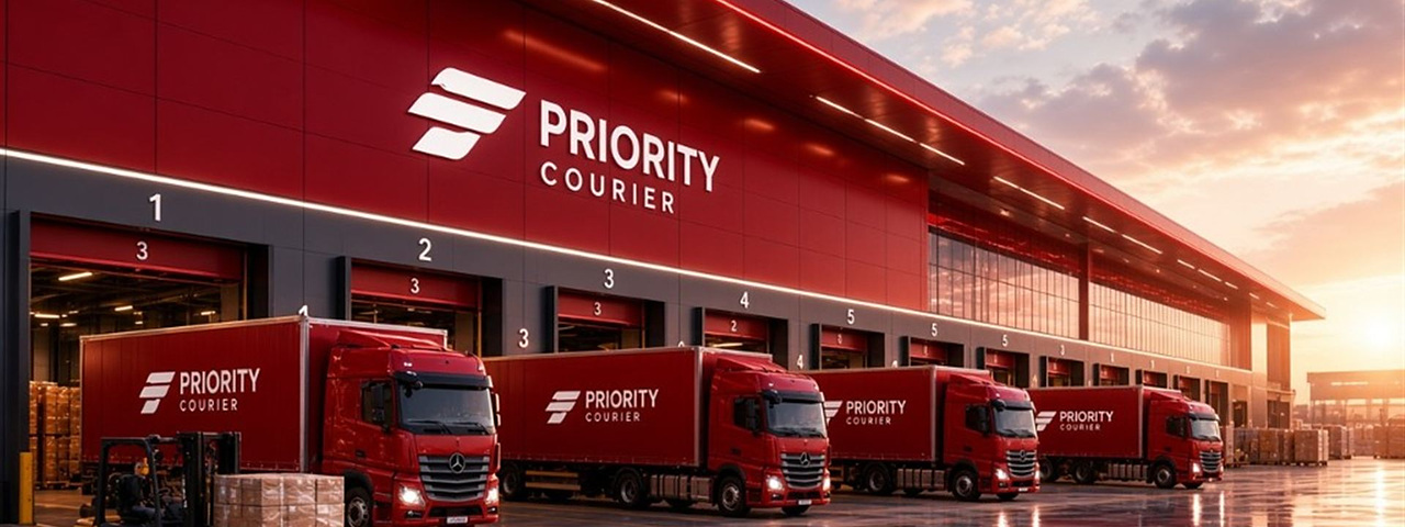 Priority Courier distribution centre and bonded storage apron